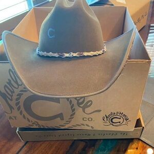 Like new Charlie 1 horse Rising Star Felt hat Sz 7